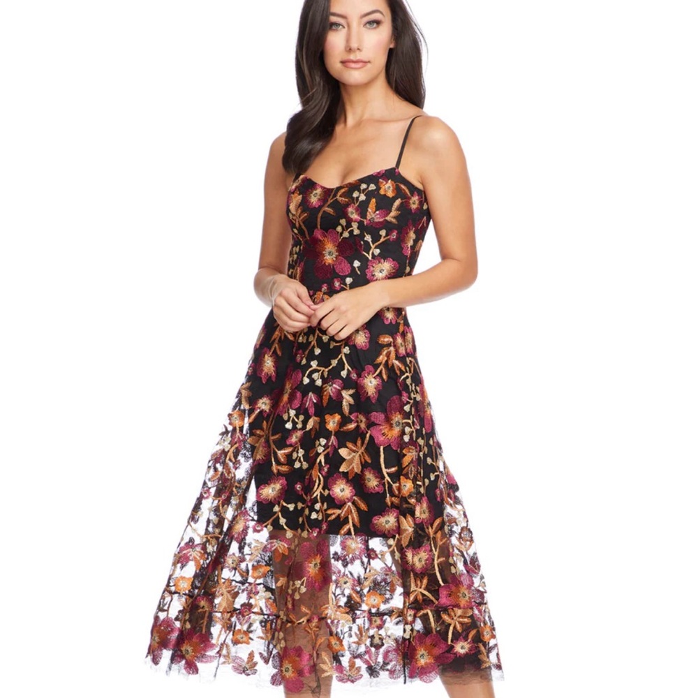 Dress the Population Uma Plumeria Dress